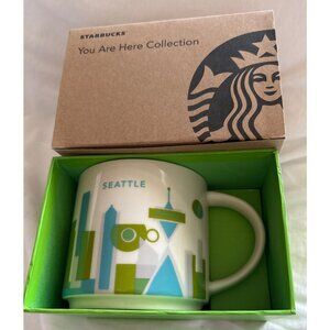 Starbucks You Are Here Collection Seattle 14 Fl Oz Coffee Mug With Box